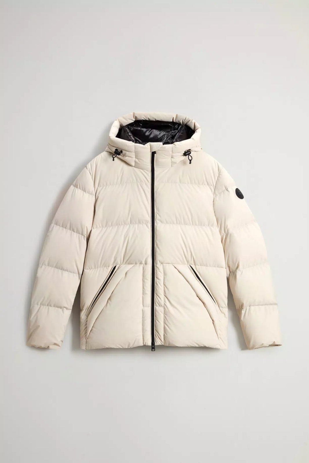 Woolrich Jas Sierra Supreme Down Jacket Off White