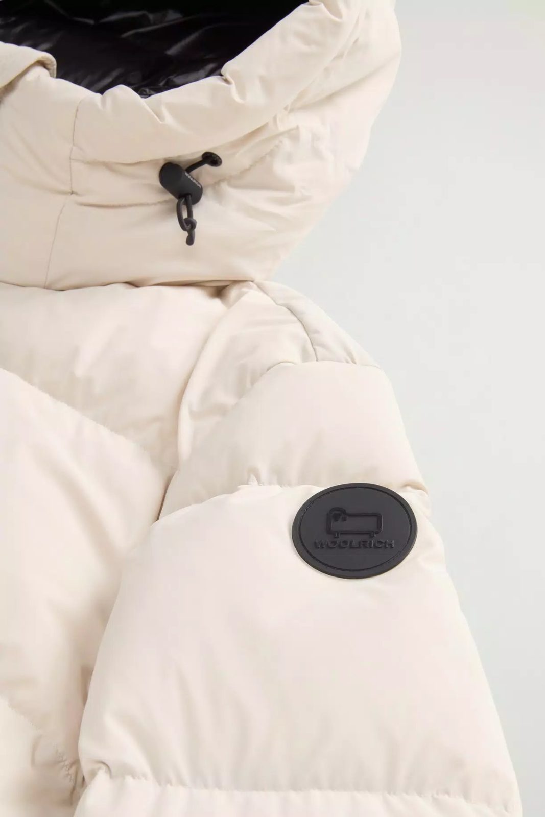 Woolrich Jas Sierra Supreme Down Jacket Off White