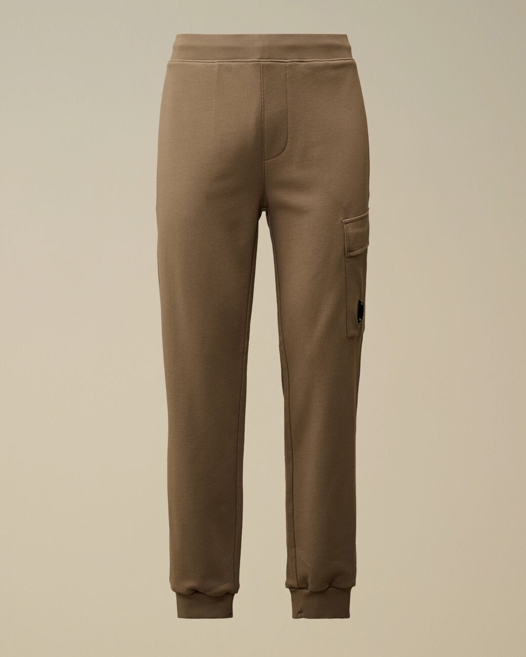 Cp Company Jogging Broek Diagonal Raised Fleece Cargo Sweatpants L-bruin