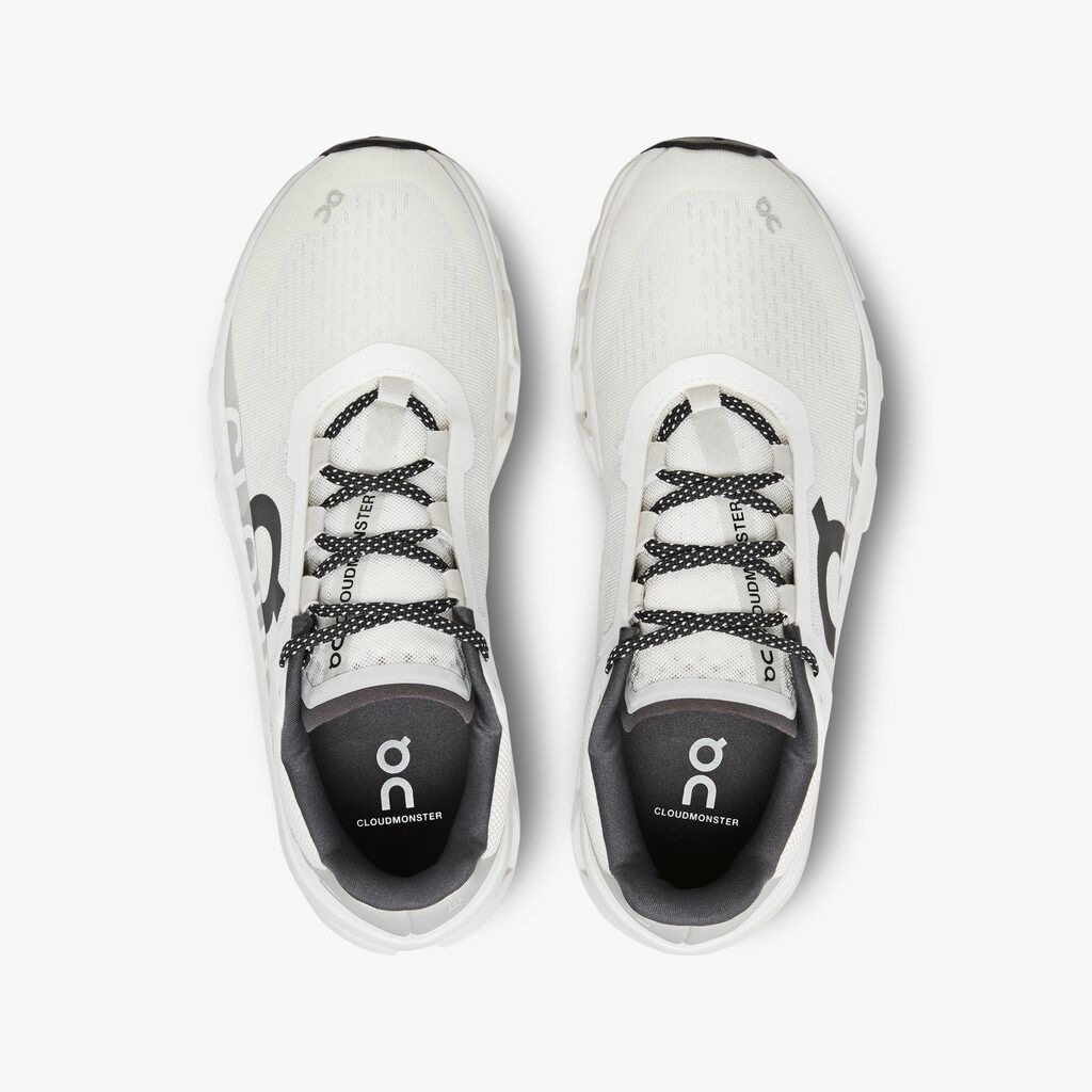 On Running Schoenen Cloudmonster All White