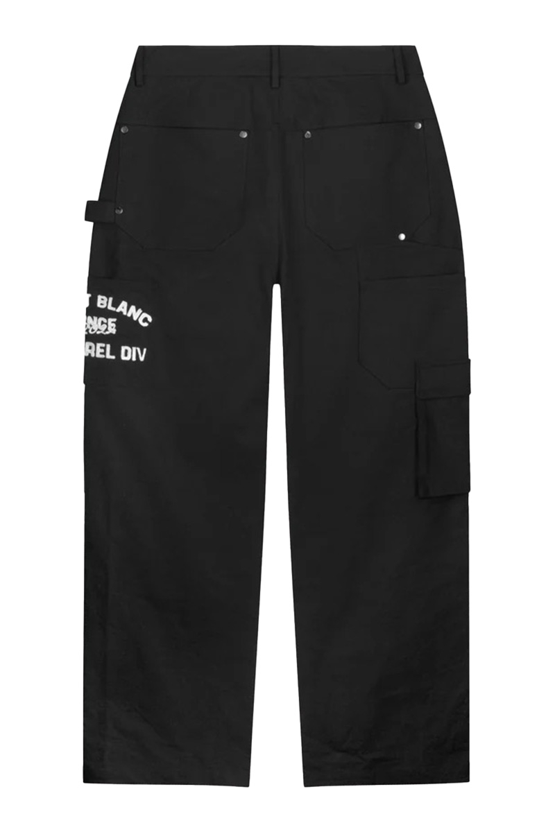 Saint Blanc Jeans Double Knee Carter Pants Zwart