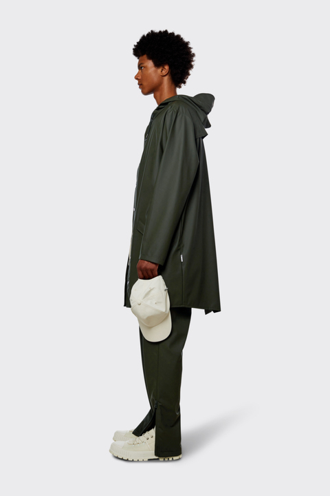 Rains Jas Long Jacket D-groen