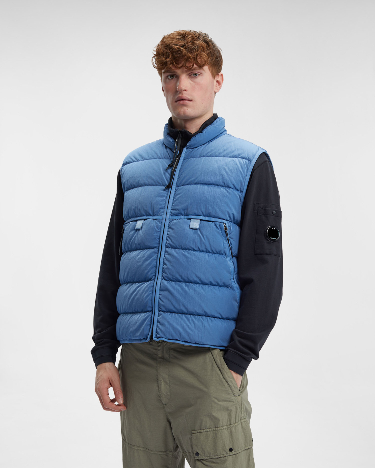 Cp Company Bodywarmer 15cmow030a Blauw
