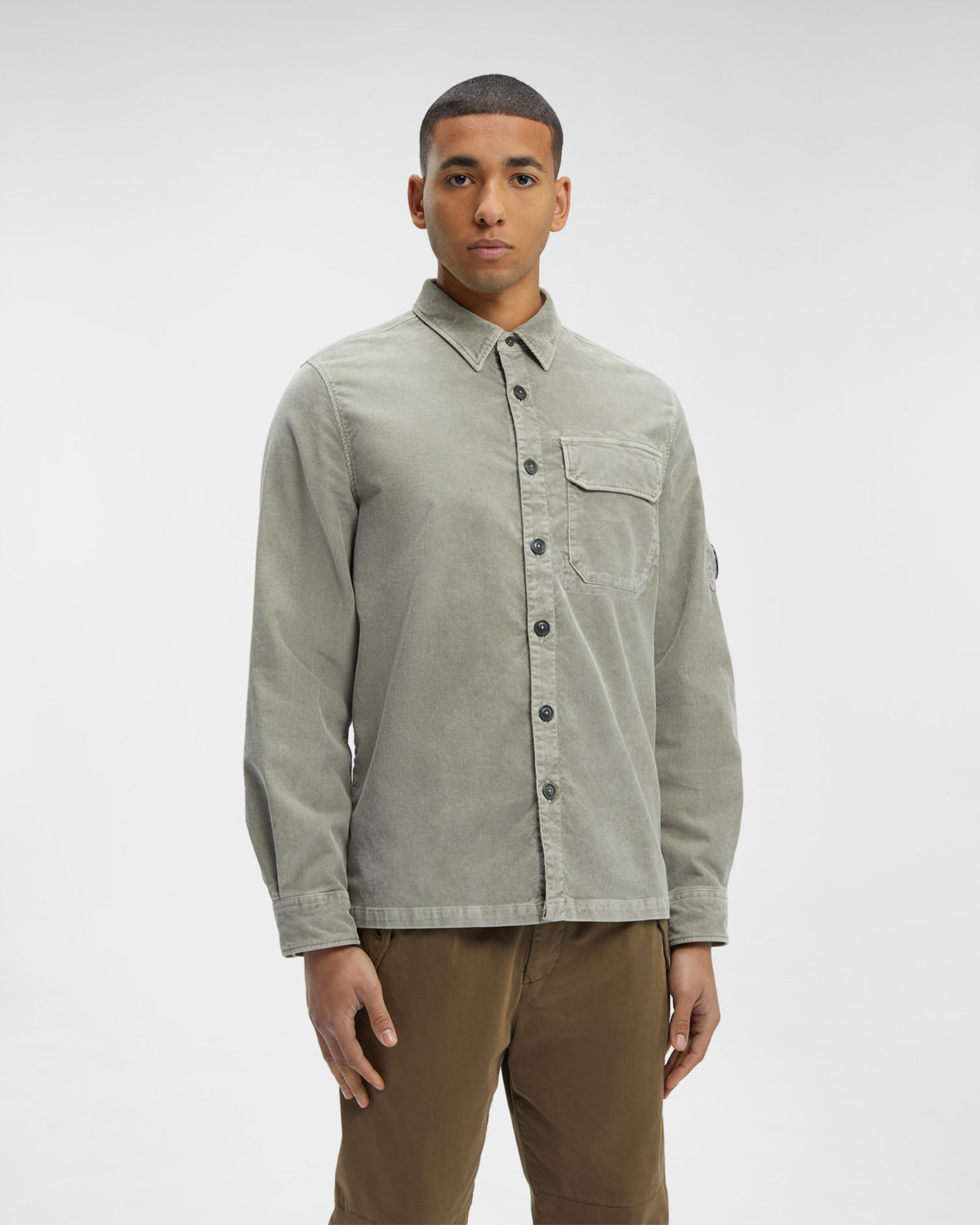 Cp Company Shirt 15cmsh289a L-grijs