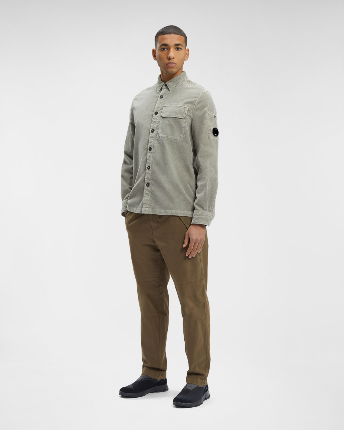 Cp Company Shirt 15cmsh289a L-grijs