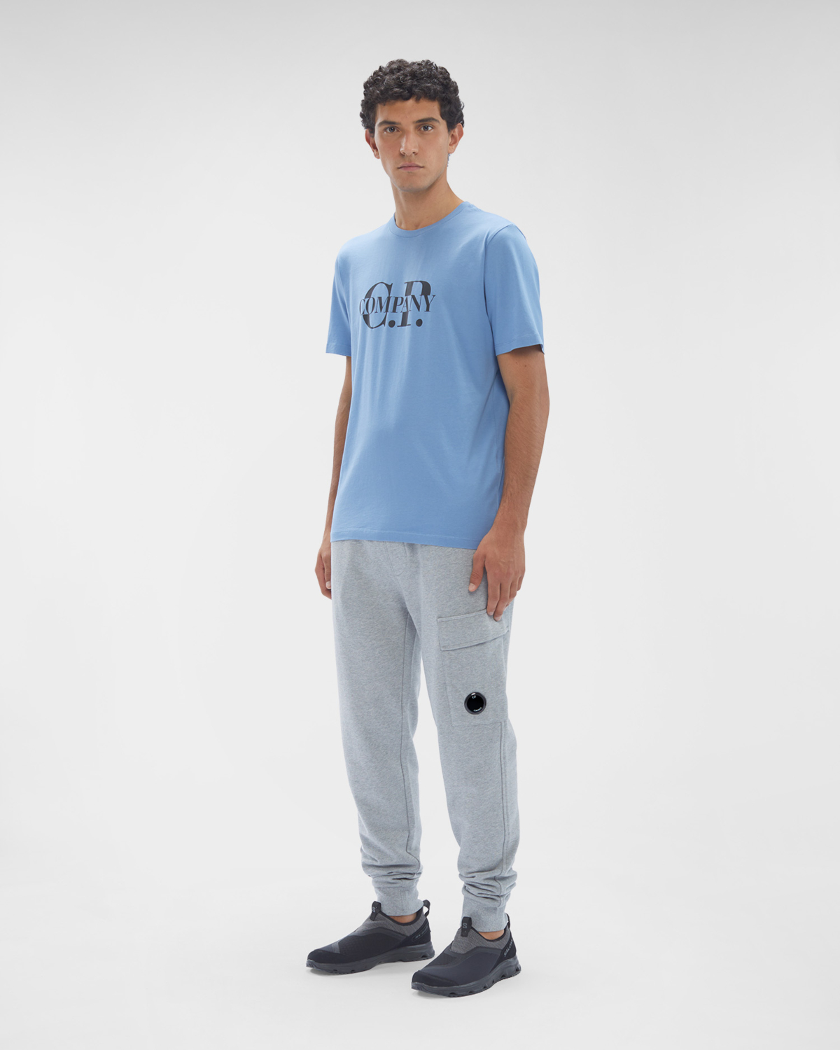Cp Company Jogging Broek 15cmsp017a L-grijs