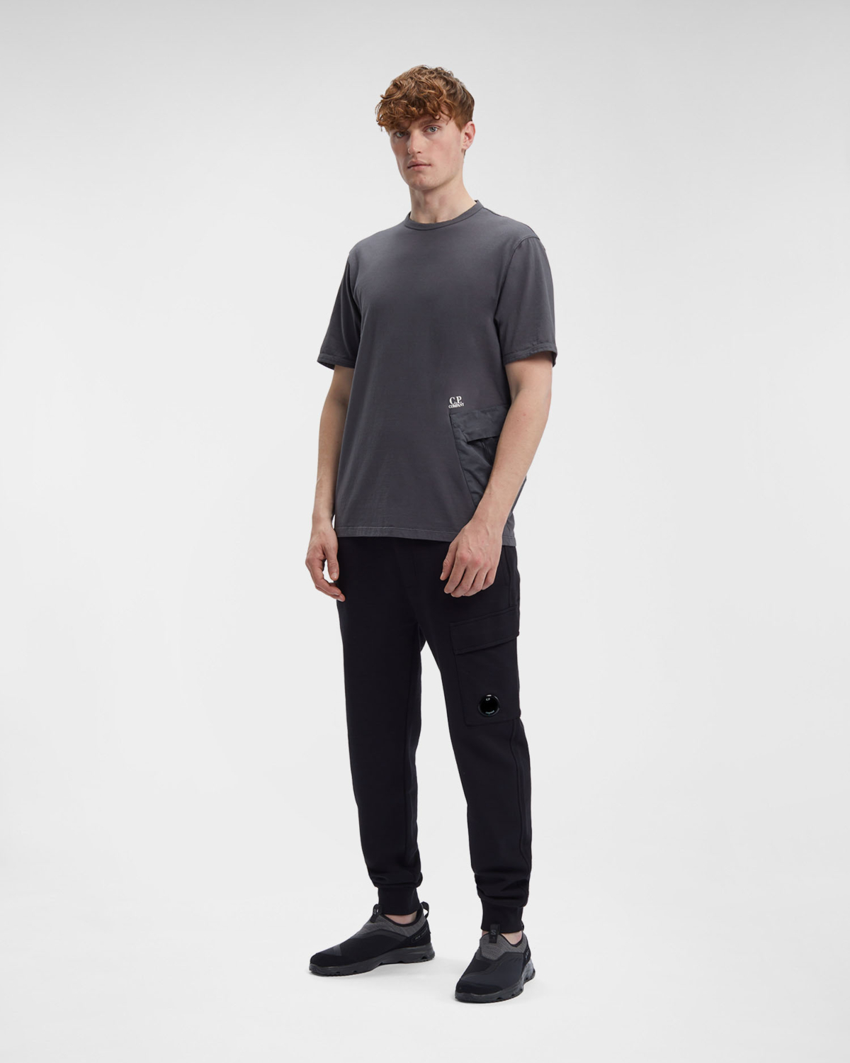 Cp Company Jogging Broek 15cmsp017a Zwart