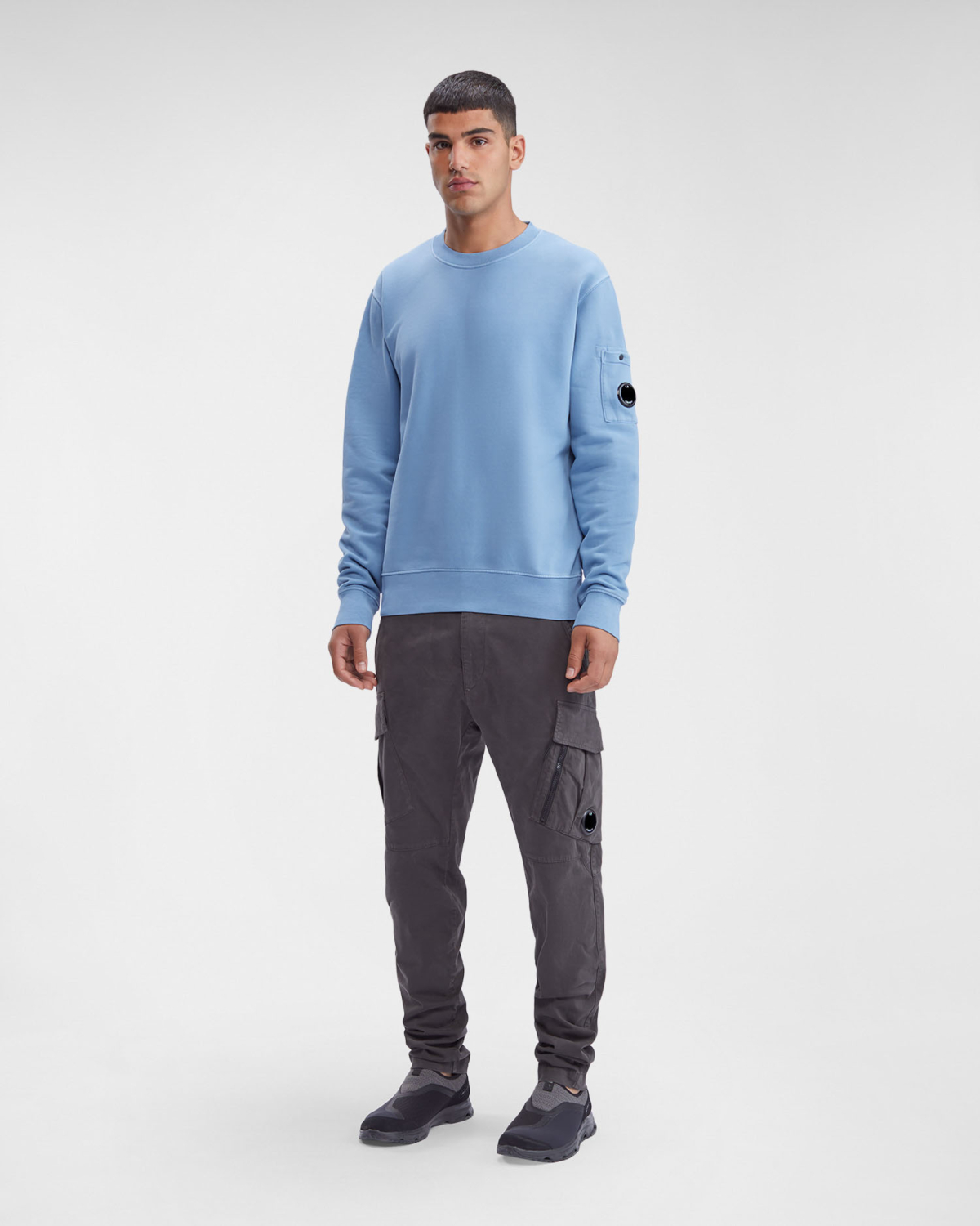 Cp Company Sweater 15cmss008a L-blauw
