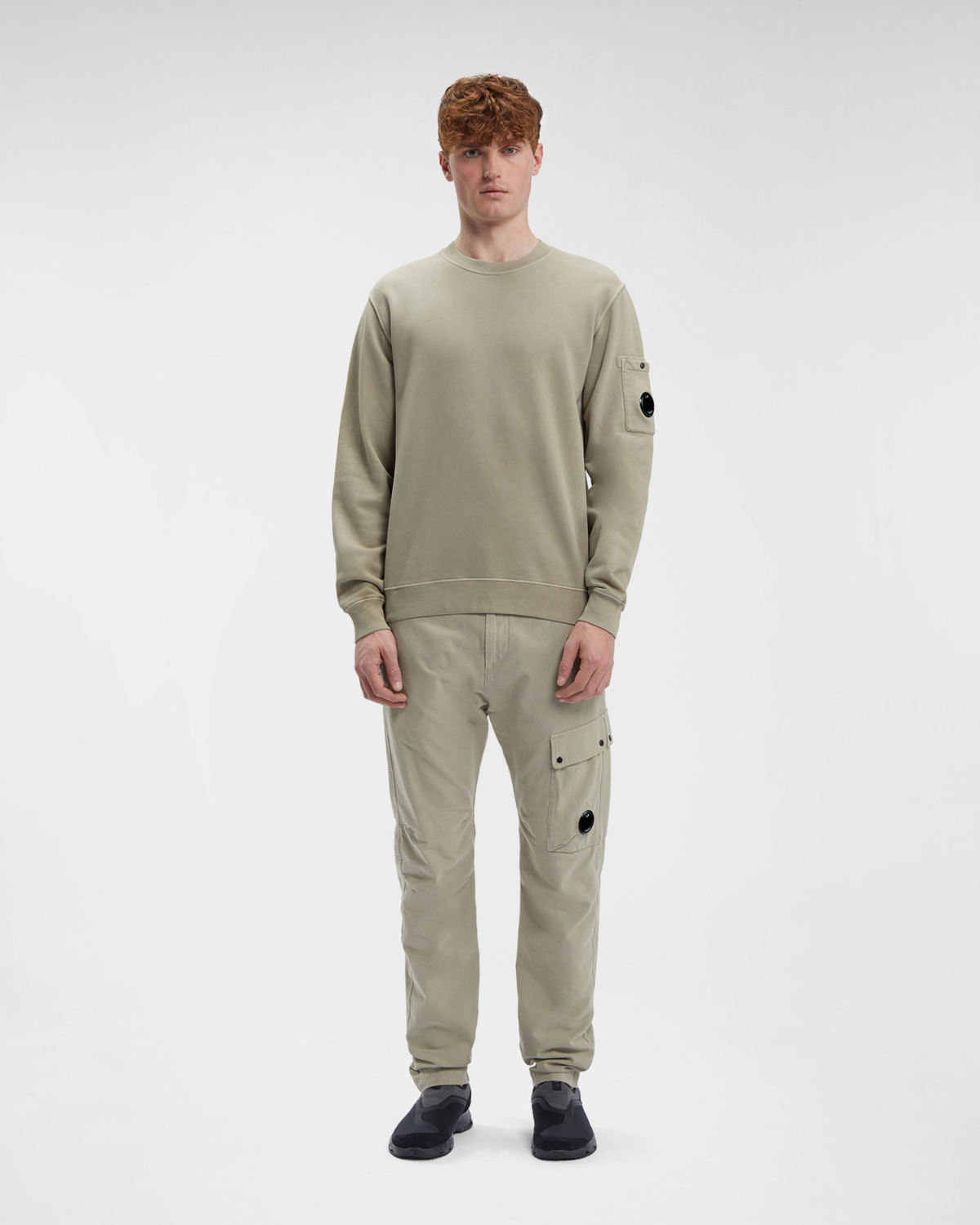Cp Company Sweater 15cmss008a L-bruin