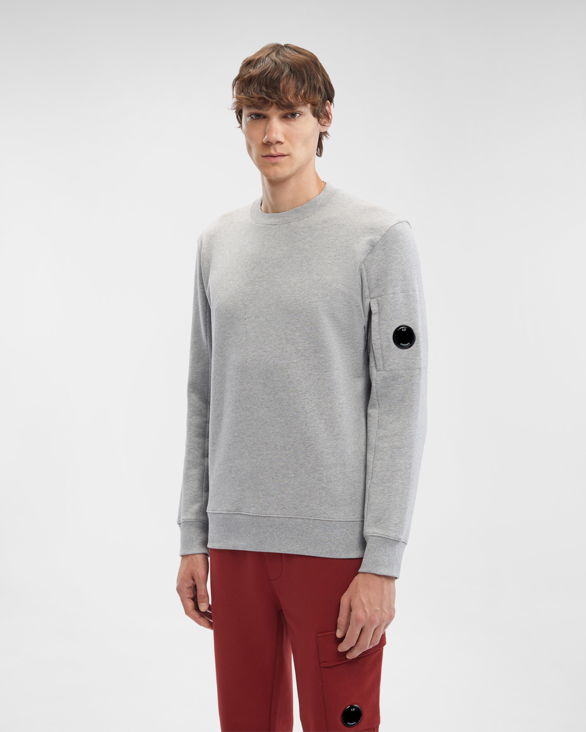 Cp Company Sweater 15cmss022a L-grijs