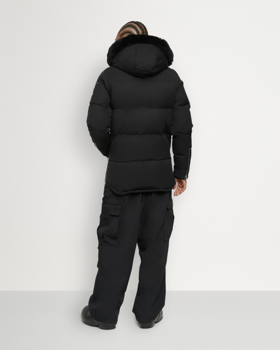Moose Knuckles Jas 3q Jacket Neo Shearling Zwart