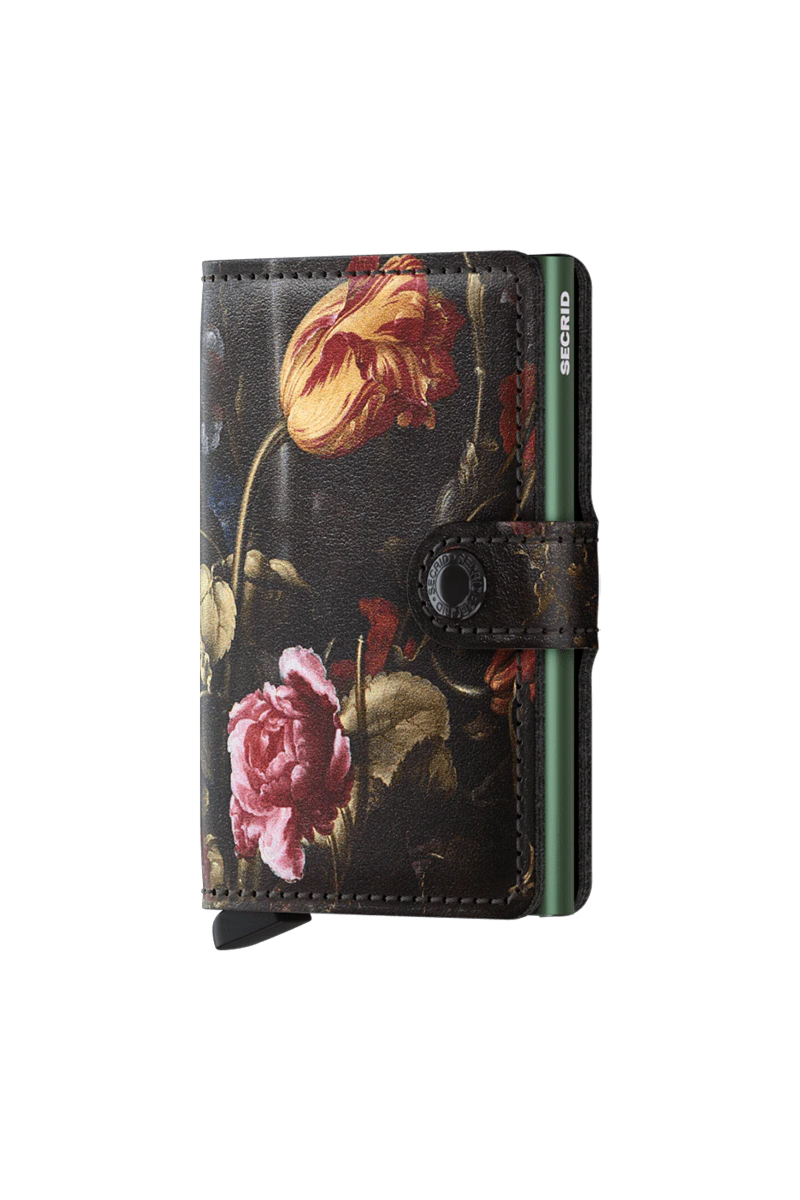 Secrid Portemonnee Mar-flowers Groen
