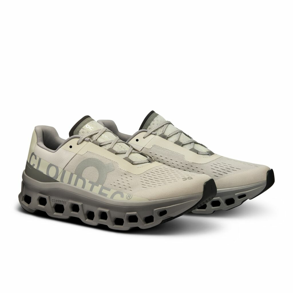 On Running Schoenen Cloudmonster Grijs