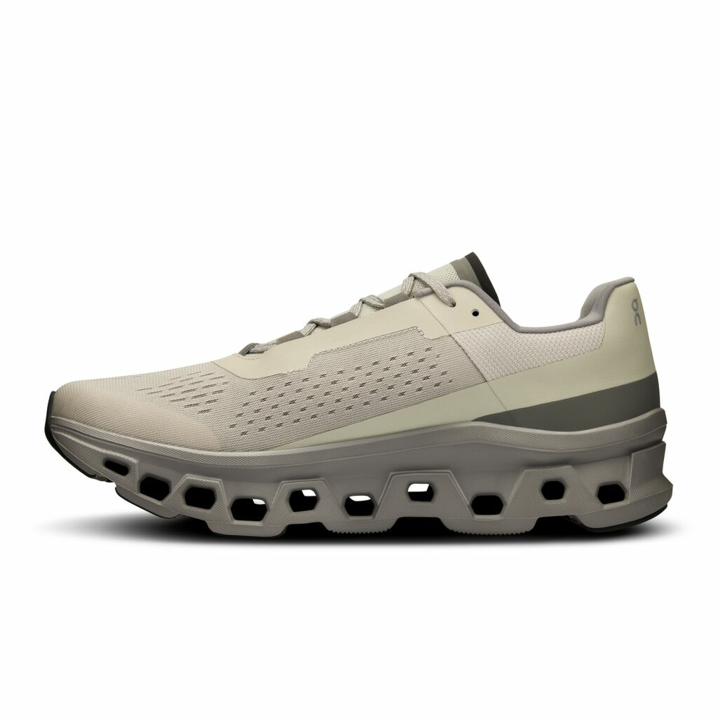 On Running Schoenen Cloudmonster Grijs