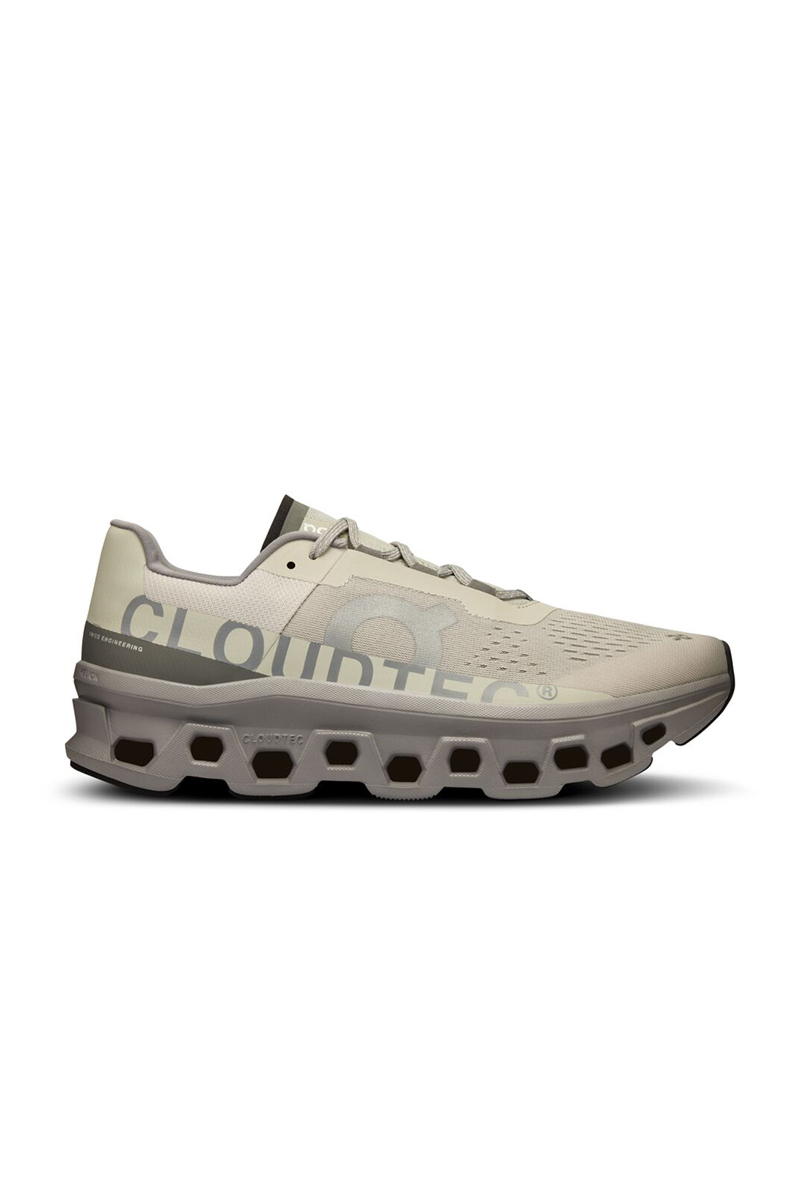 On Running Schoenen Cloudmonster M-grijs