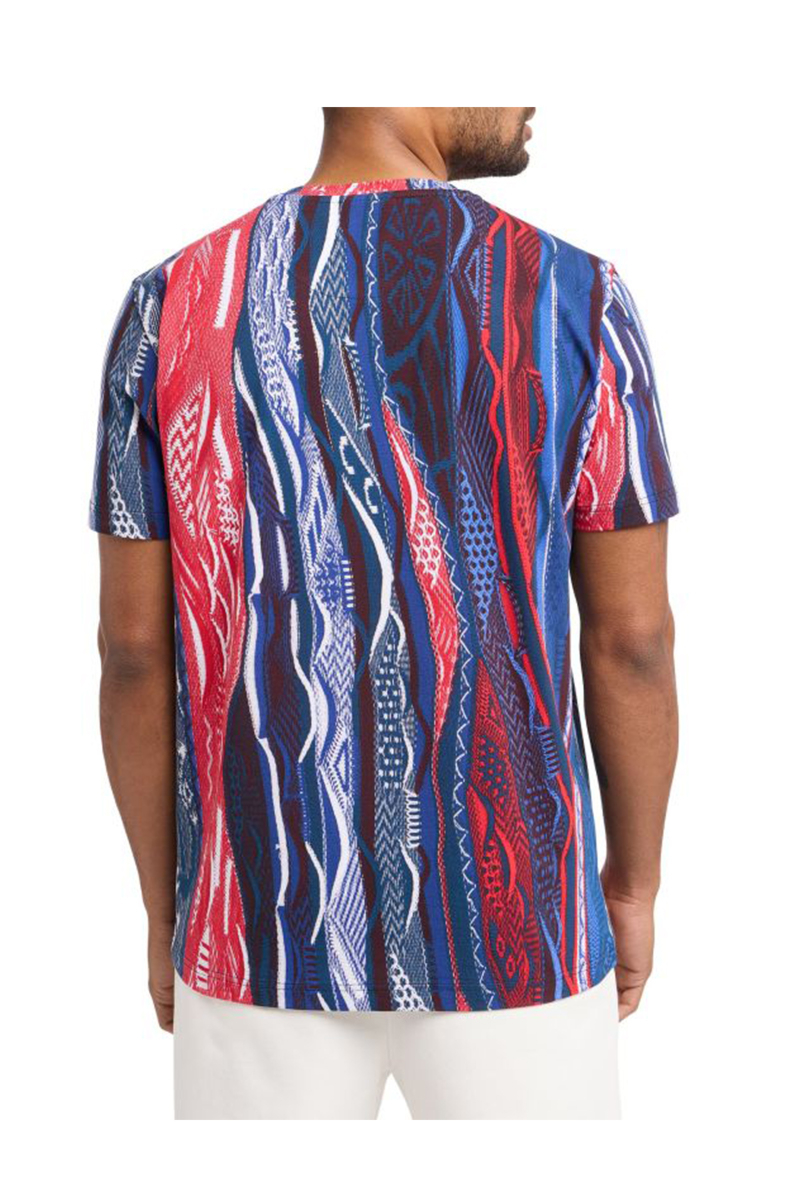 Carlo Colucci T-shirt C3447 Ov. Blauw