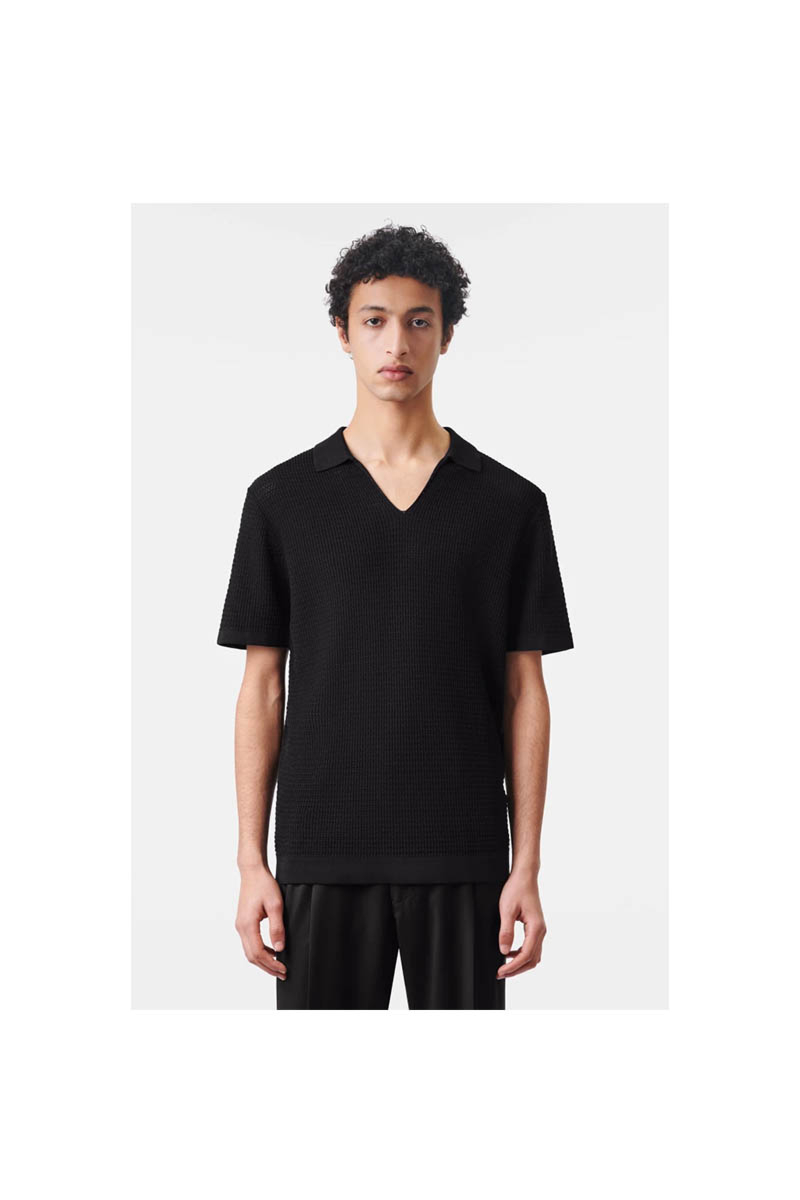 Drykorn Polo Iasper 425112 Zwart