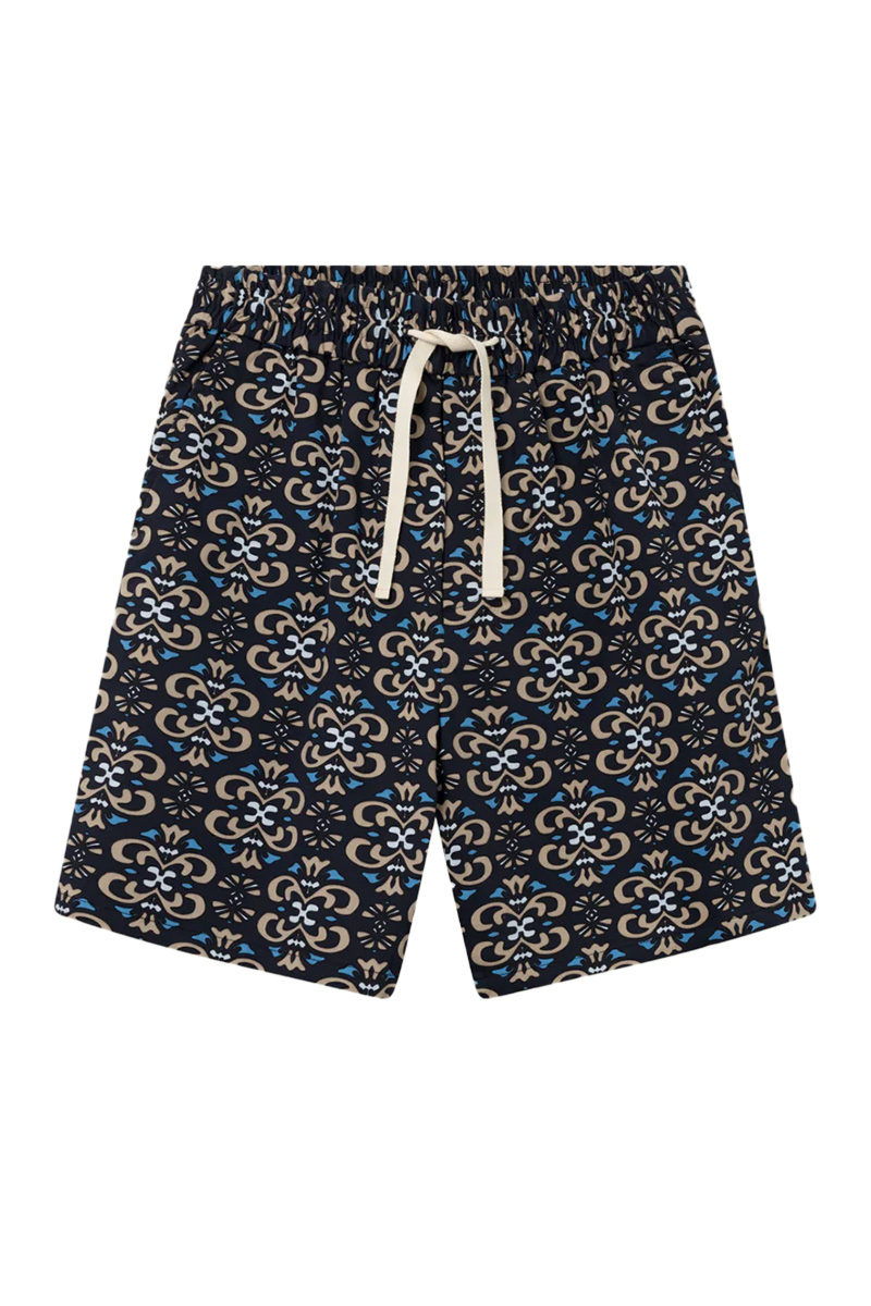 Les Deux Short Hendrix Short D-blauw