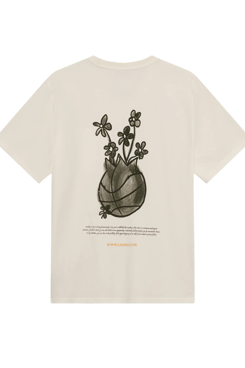 Les Deux T-shirt Duaily T-shirt Beige