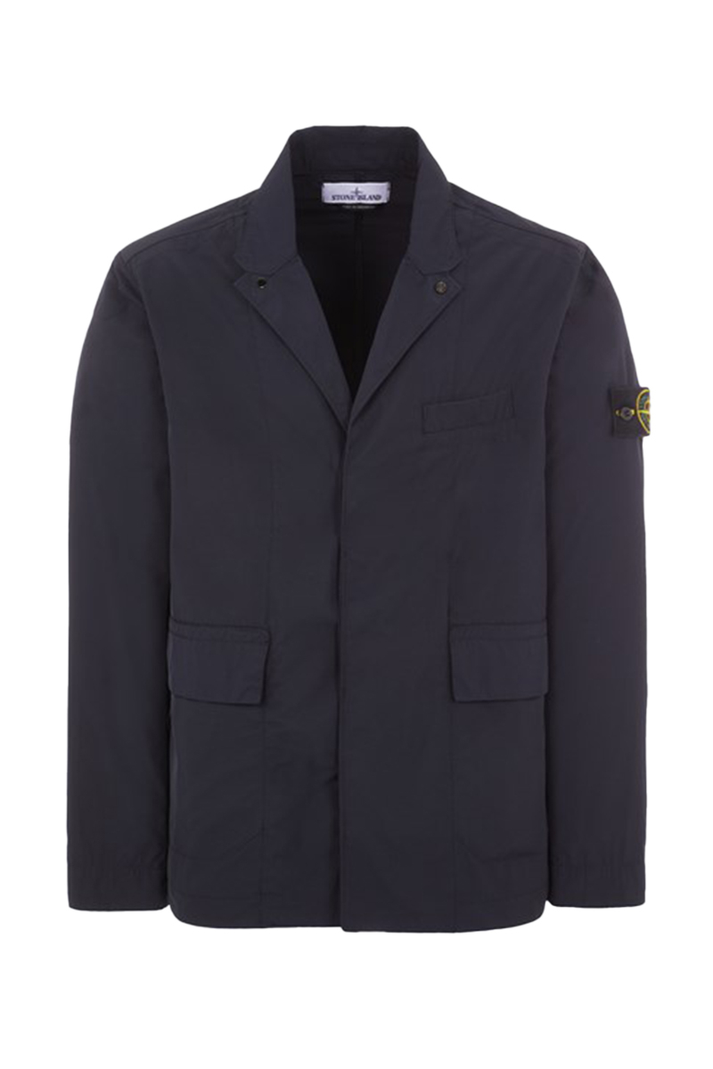 Stone Island Jas 8015a0226 D-blauw