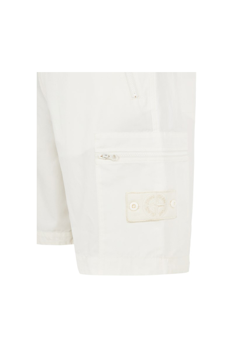 Stone Island Short 8015l07f1 Wit