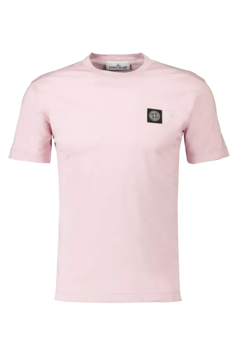 Stone Island T-shirt 801524113 Roze