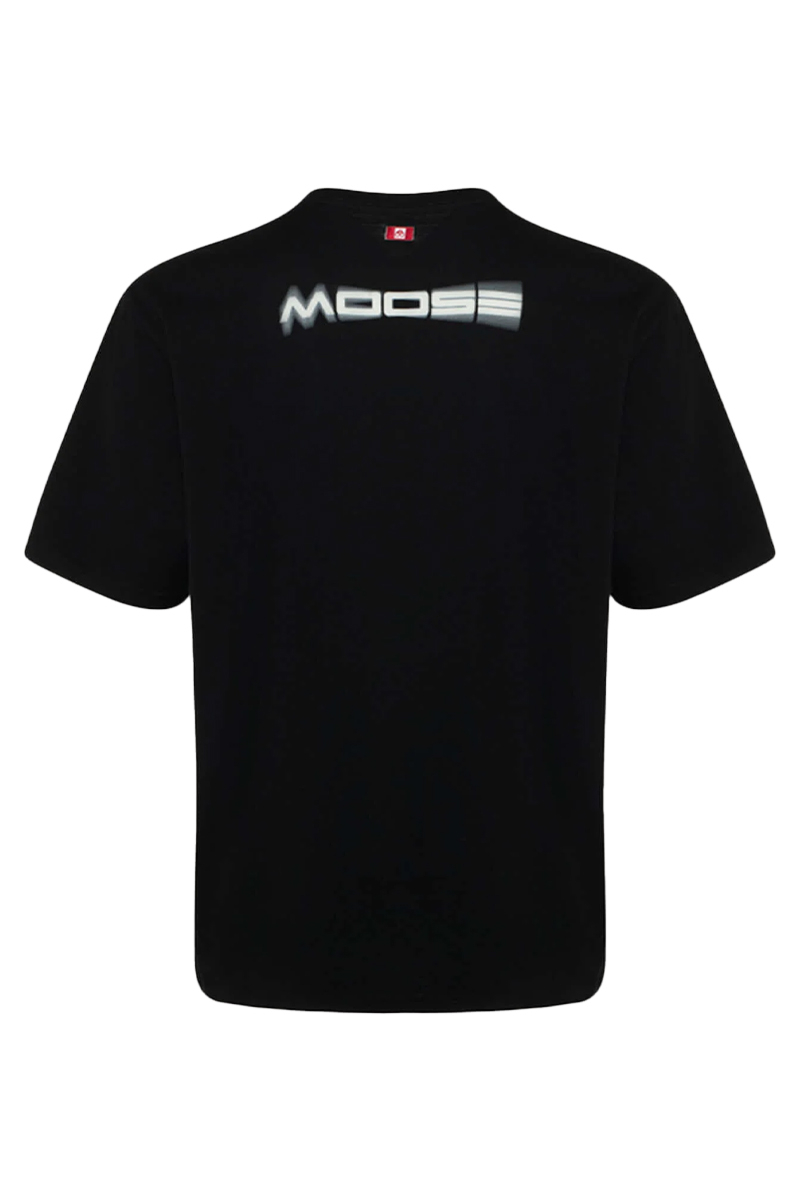Moose Knuckles T-shirt Maurice Tee Zwart