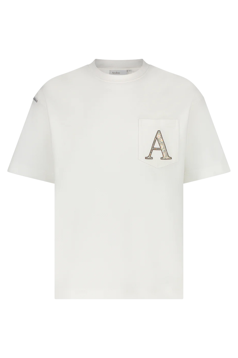 Aeden T-shirt Roman Off White