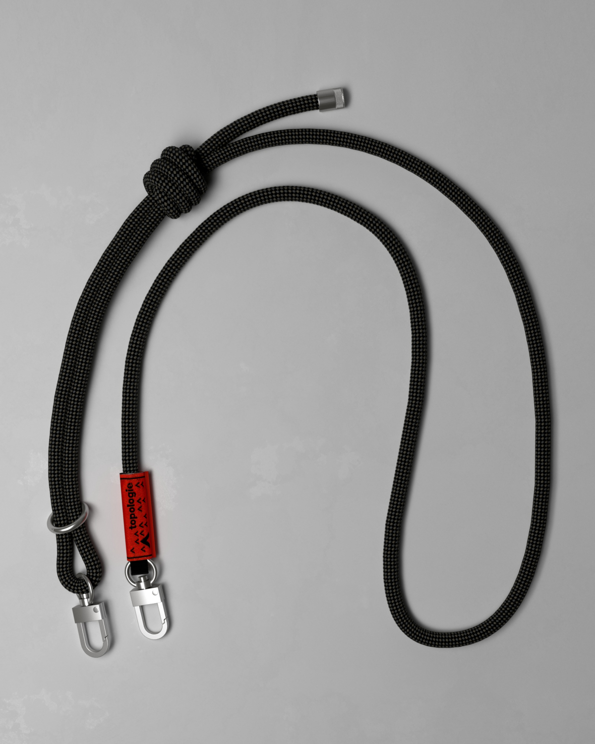 Topologie Gadget 8.0mm Rope Strap Zwart Ov