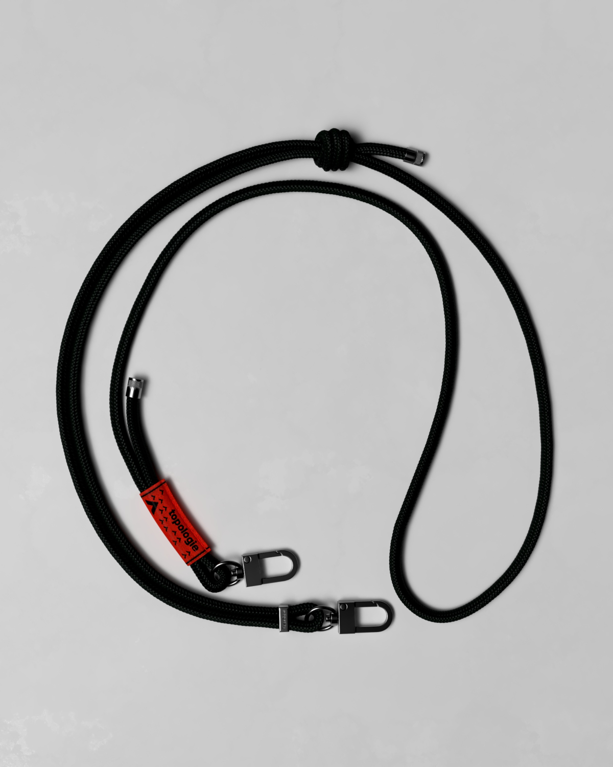 Topologie Gadget 6.0mm Rope Strap Zwart