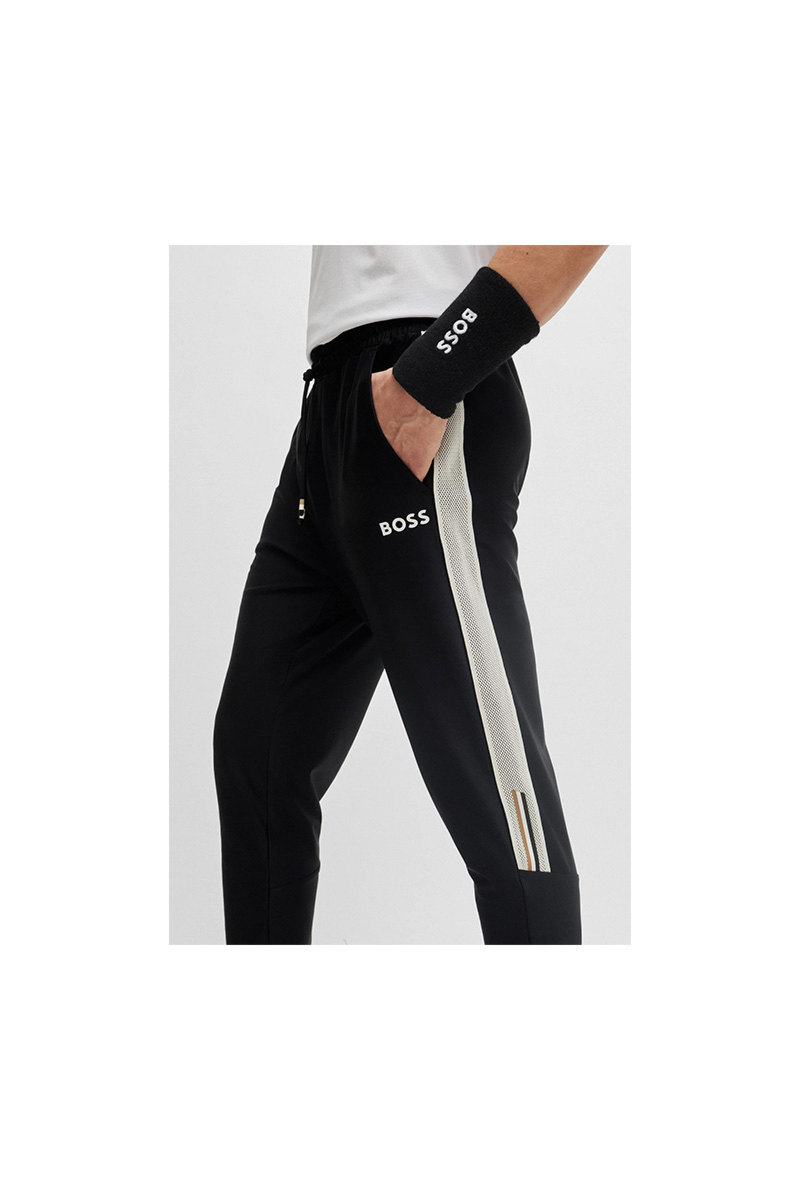 Hugo Boss Jogging Broek Hicon Mb 2 Zwart