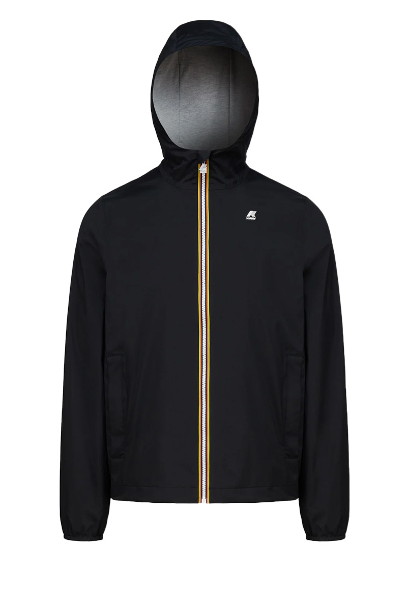 K-way Jas Jack Strech Nylon Jersey Zwart