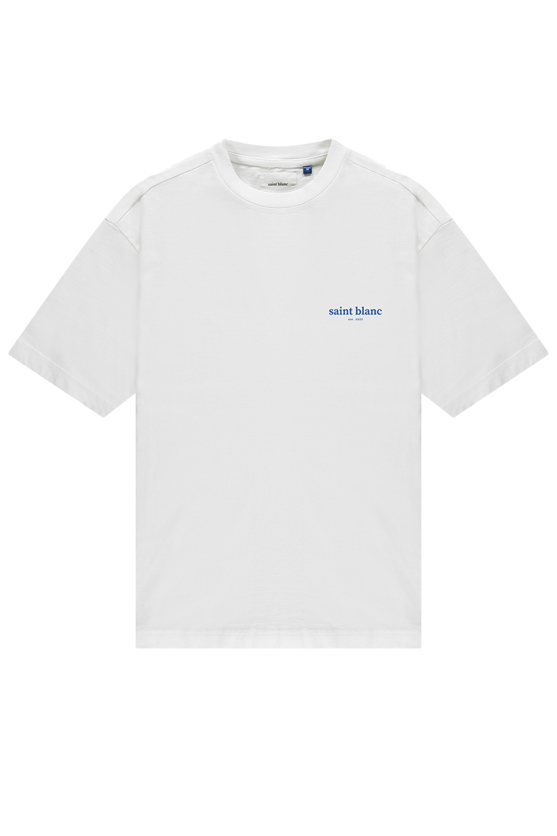 Saint Blanc T-shirt The Initial Tee Wit