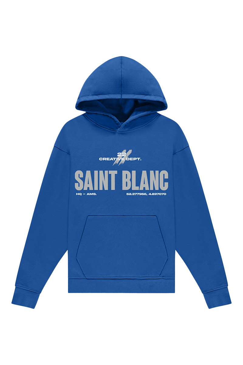 Saint Blanc Sweater Twenty Two Hoodie Kobalt
