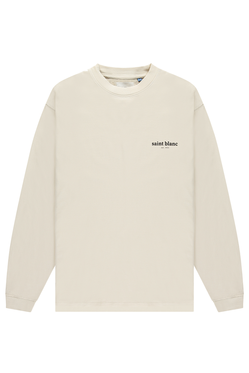 Saint Blanc T-shirt No.1 Long Tee Off White