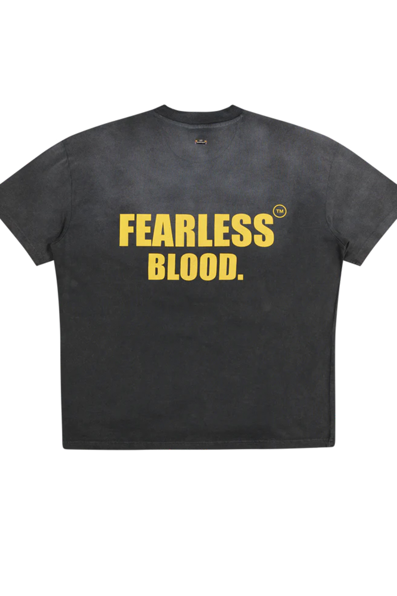 Fearless Blood T-shirt Fb23amn30003 Zwart