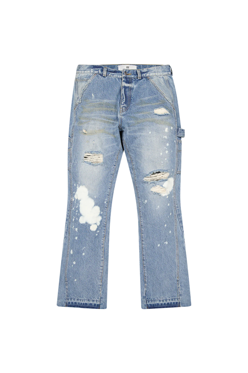 Fearless Blood Jeans Fbnsamd42003 L-blauw