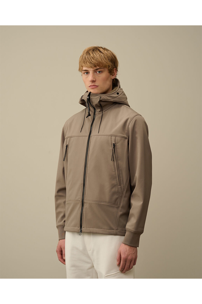 Cp Company Jas Shell r Goggle Jacket L bruin