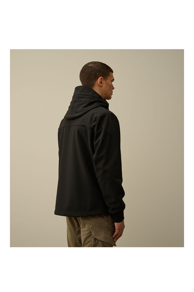 Cp Company Jas Shell-r Goggle Jacket Zwart
