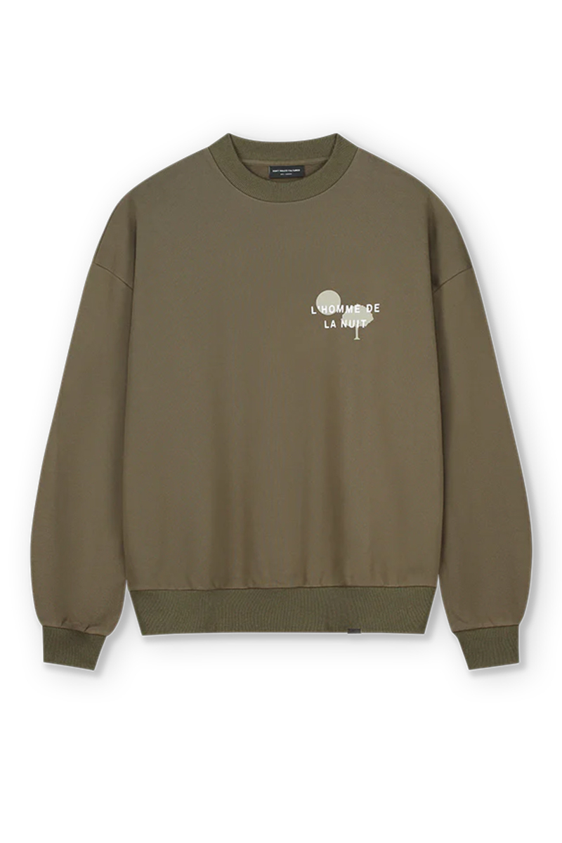 Don't Waste Culture Sweater Rodge Crew Neck Sweater L-bruin