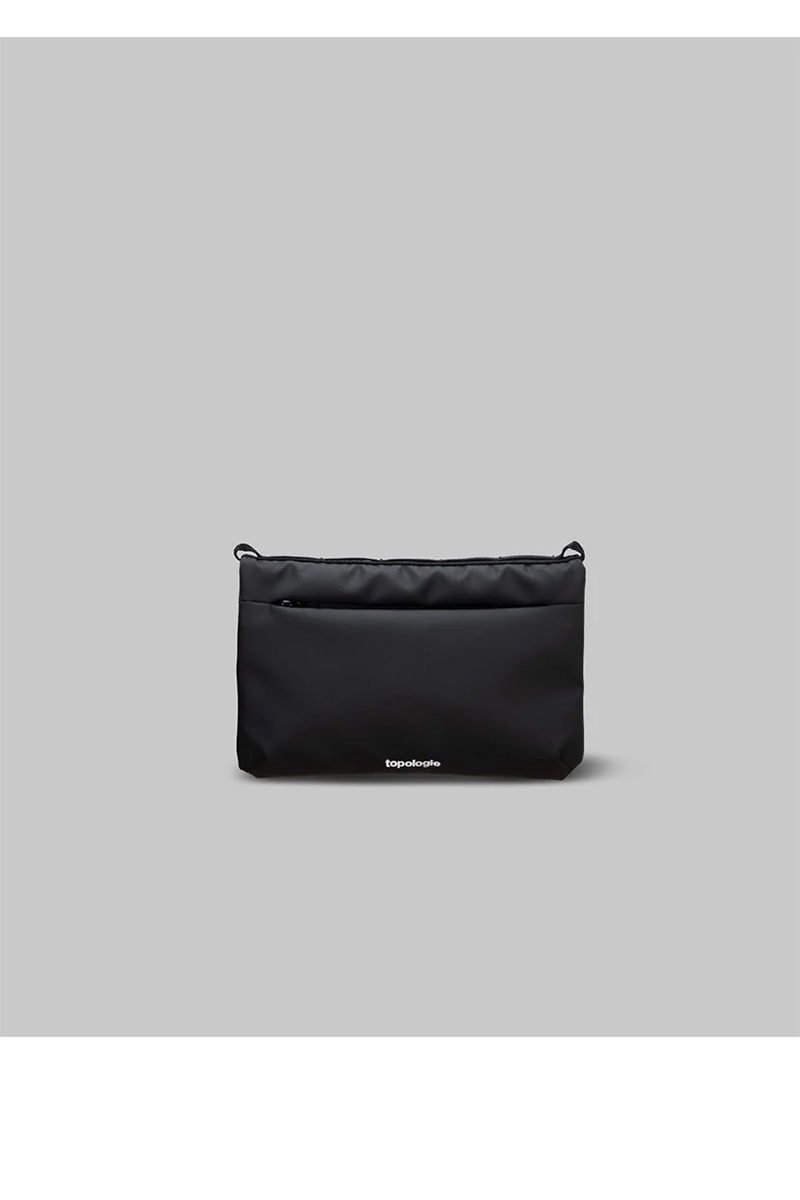 Topologie Tas Flat Sacoche Small Zwart Ov