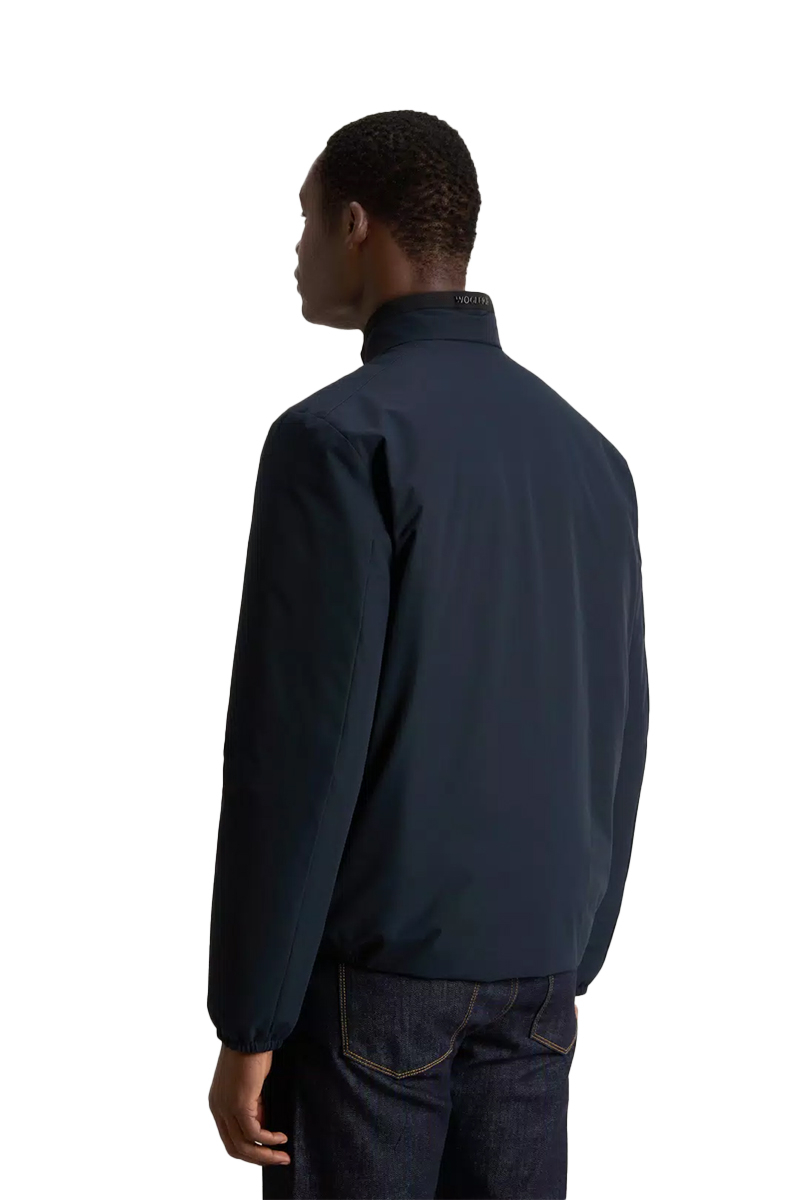 Woolrich Jas Sailing Two Layer Bomber D-blauw