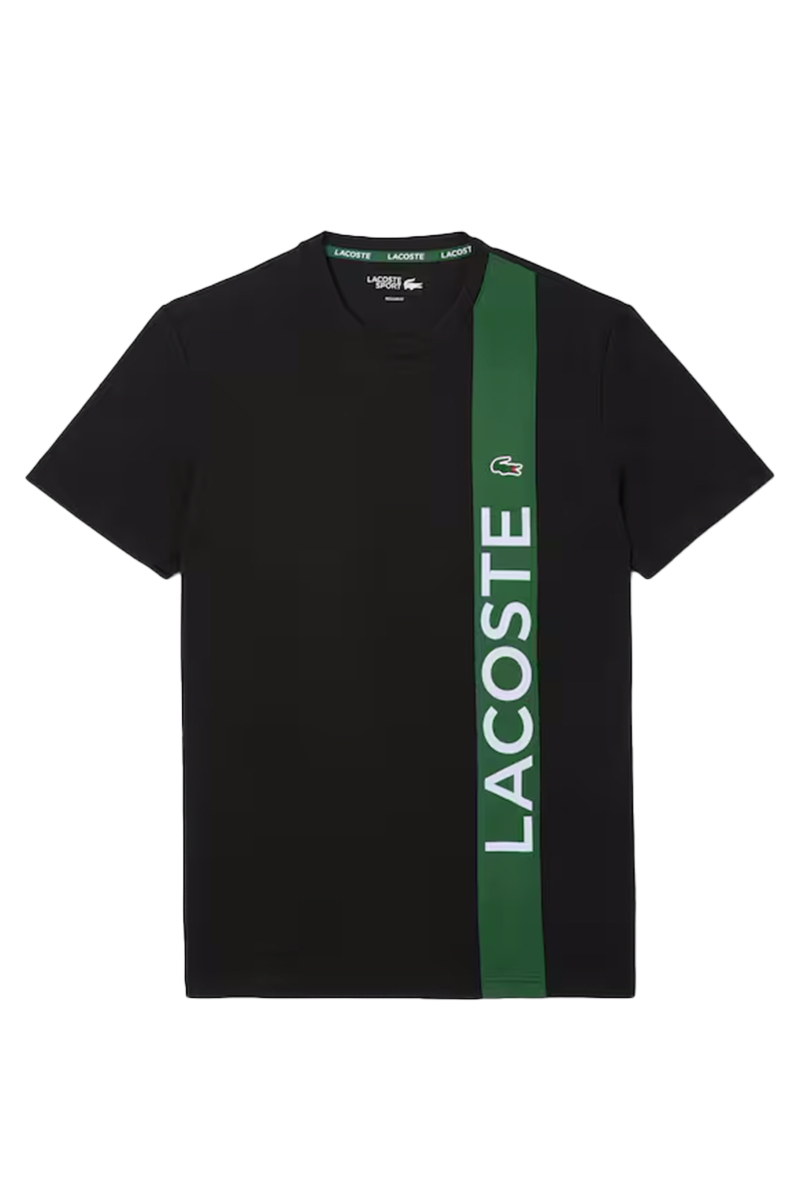 Lacoste T-shirt Th8938 Zwart