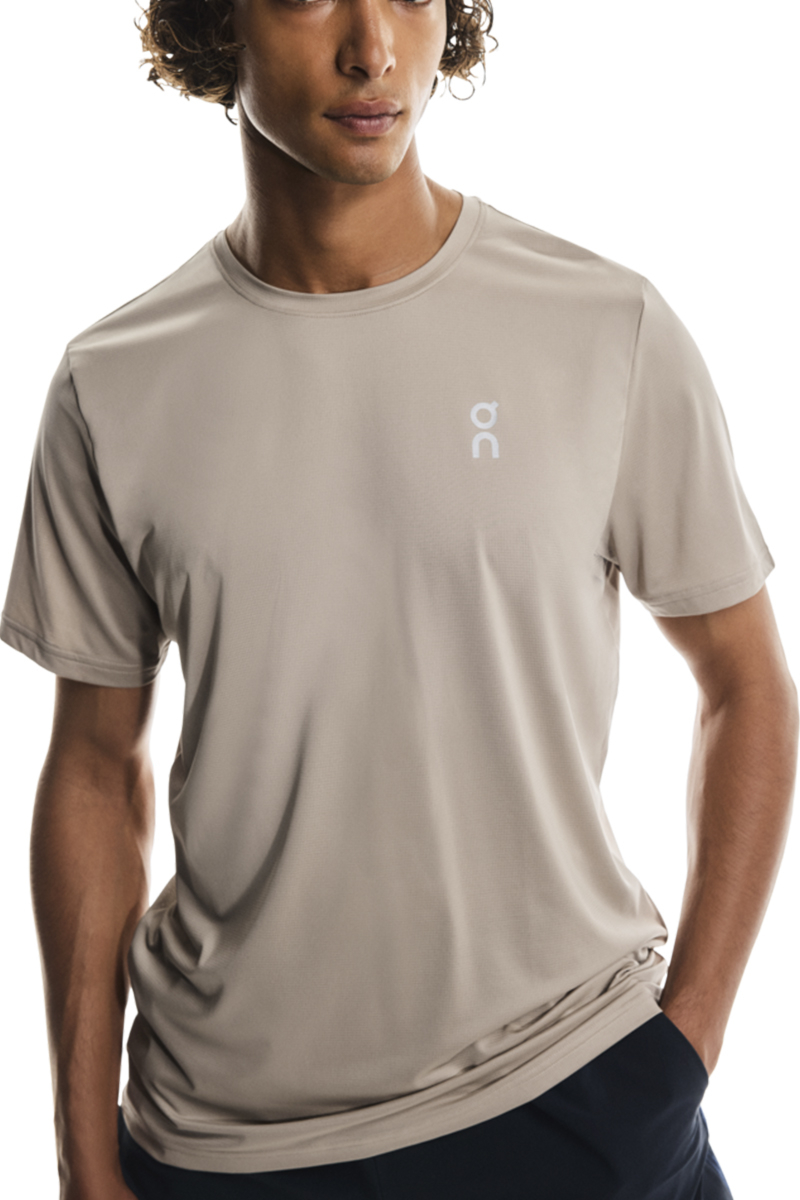 On Running T-shirt Core-t Beige