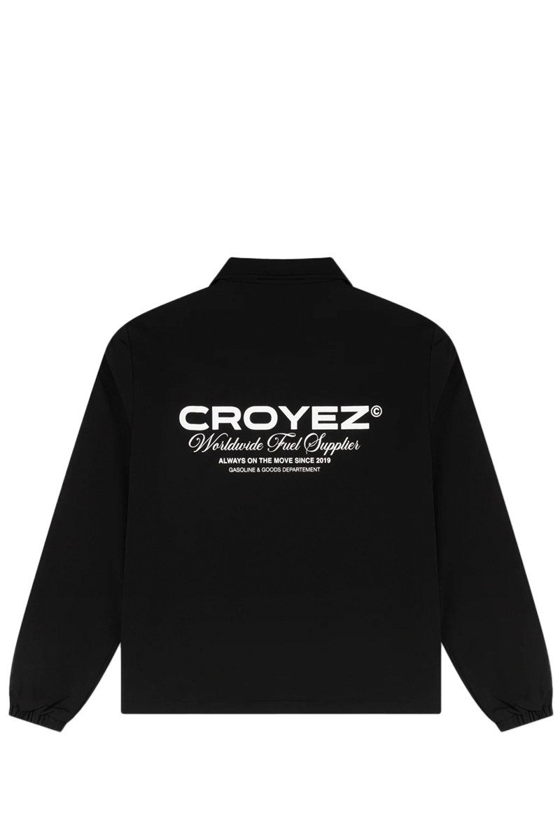 Croyez Jas Croyez Worldwide Coach Jacket Zwart