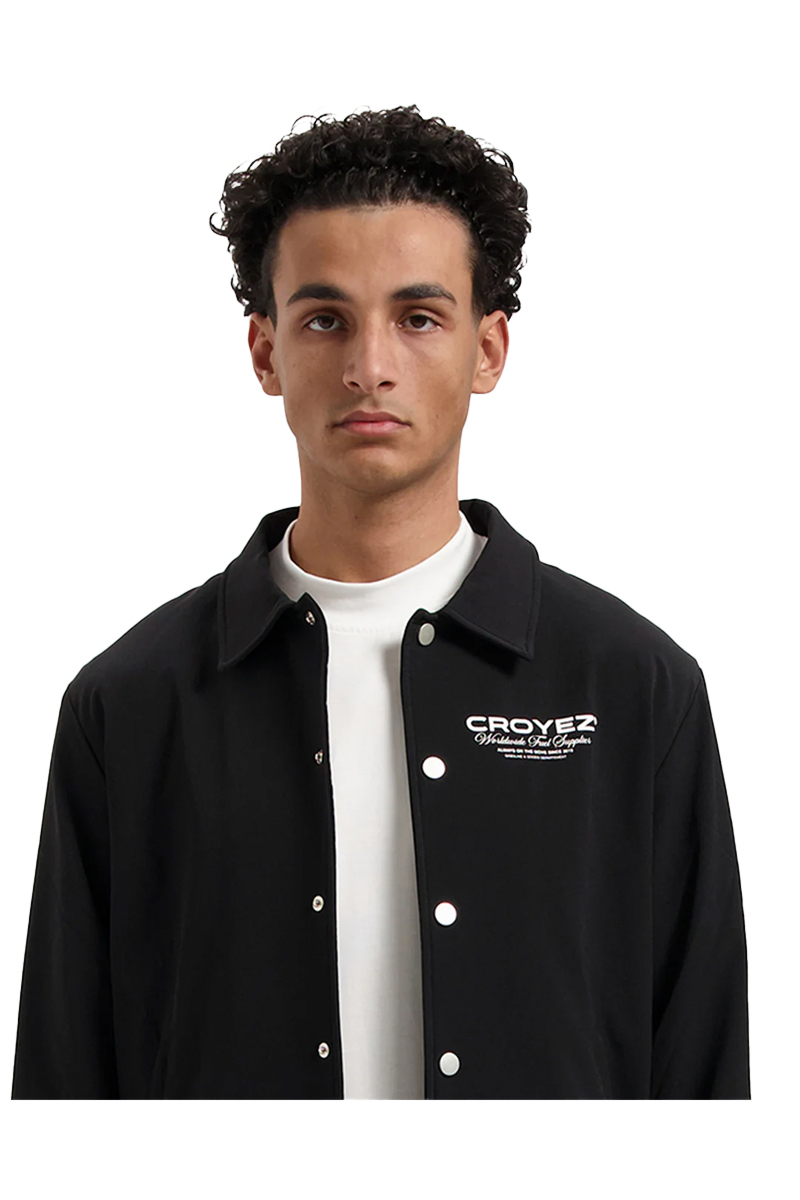 Croyez Jas Croyez Worldwide Coach Jacket Zwart