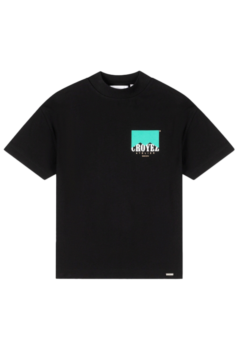 Croyez T-shirt Croyez Fumes Amalfi T-shirt Zwart