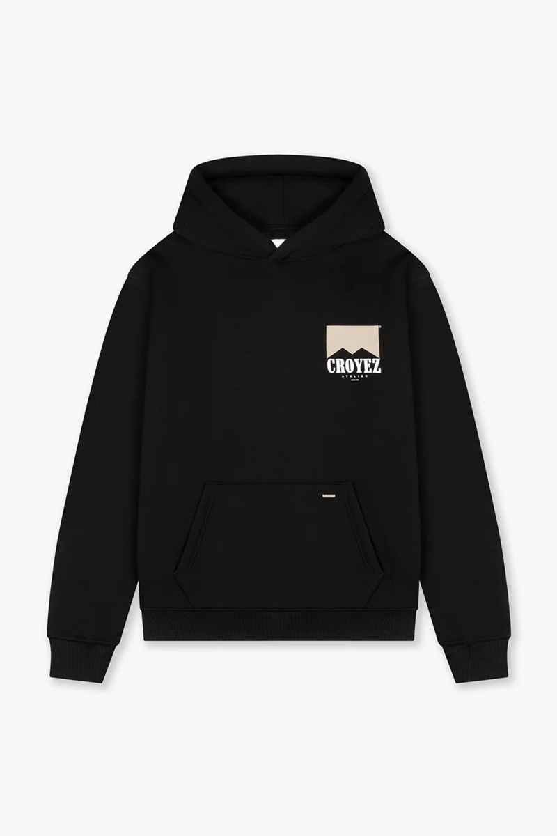 Croyez Sweater Croyez Fumes  Hoodie Zwart