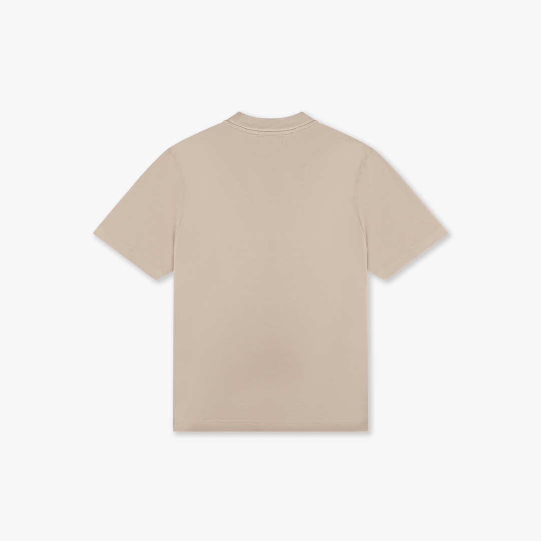 Croyez T-shirt Croyez Etiquette T-shirt Beige