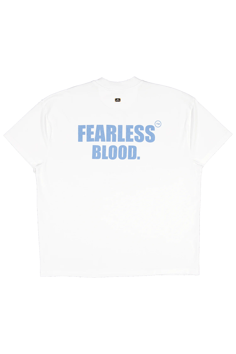 Fearless Blood T-shirt Leader Club Tee Blauw